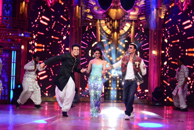 अक्षय-तमन्ना ने टीवी शो पर किया फिल्म 'इंटरटेनमेंट' का प्रमोशन