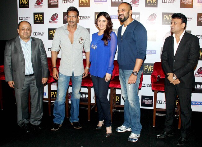 'रा वन', 'दबंग' के नक्शे कदम पर 'सिंघम रिटर्न्स' का प्रमोशन