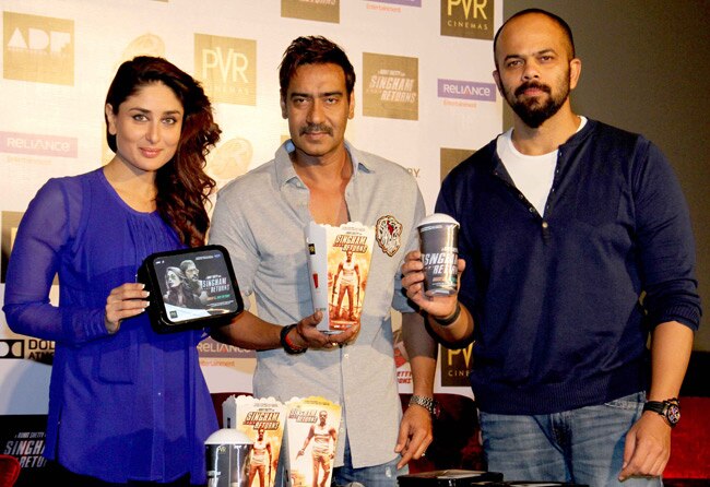 'रा वन', 'दबंग' के नक्शे कदम पर 'सिंघम रिटर्न्स' का प्रमोशन