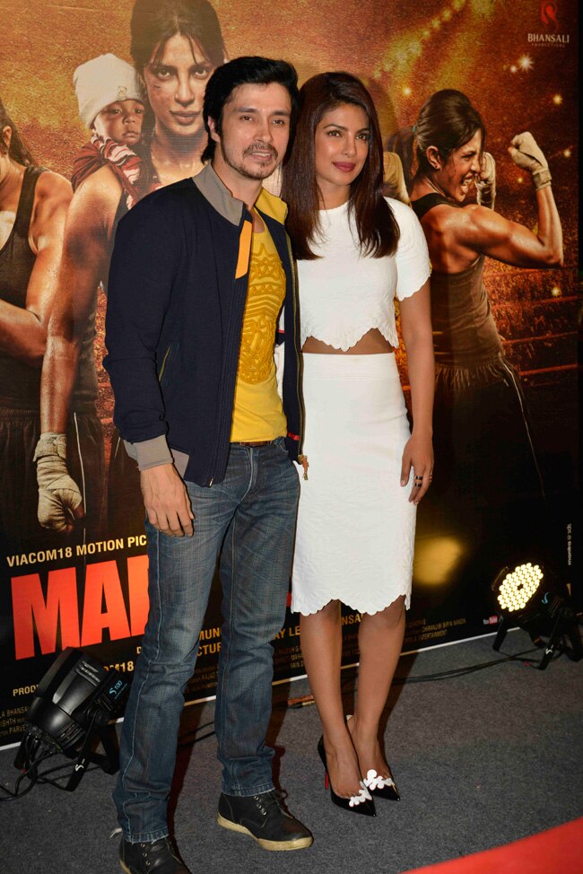 'मैरी कॉम' के ट्रेलर लॉन्च पर ग्लैमरस बॉक्सर का जलवा