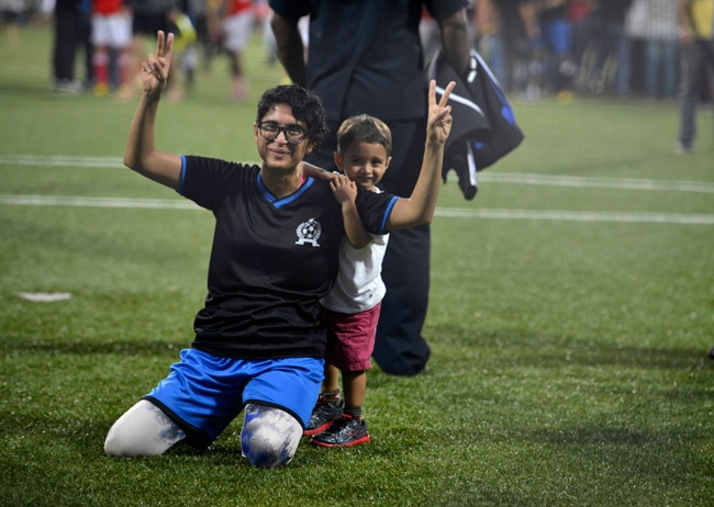 फुटबॉल मैच में आमिर के बेटे का जादू