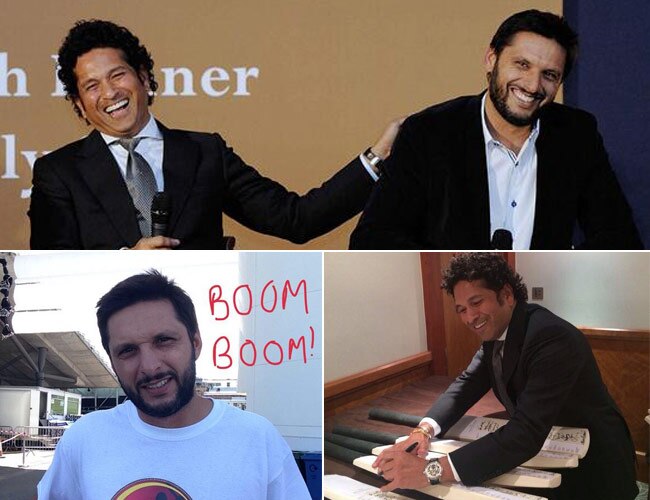 संन्यास के बाद जब तेंदुलकर ने थामा बल्ला और गेंद...