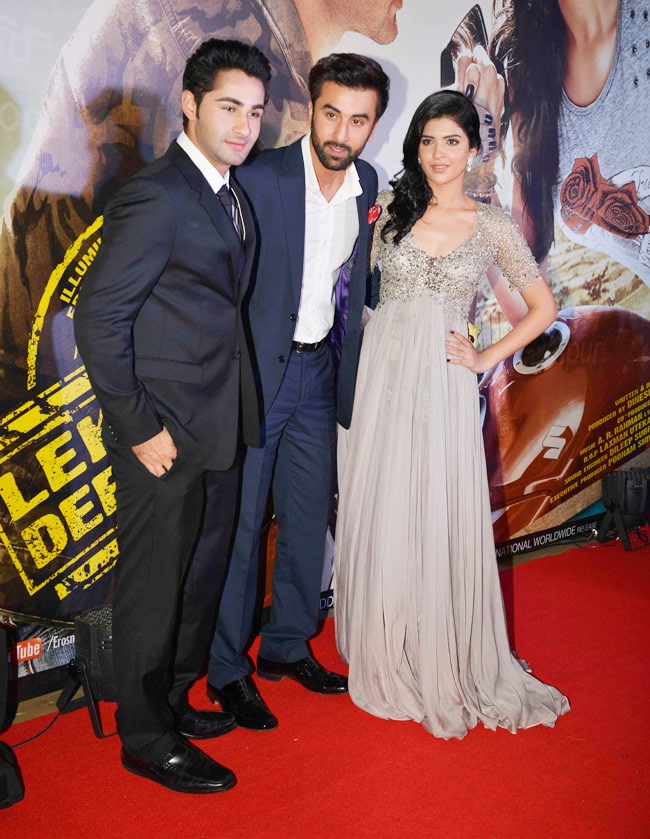 'लेकर हम दीवाना दिल' के प्रीमियर में लगा सितारों का मेला