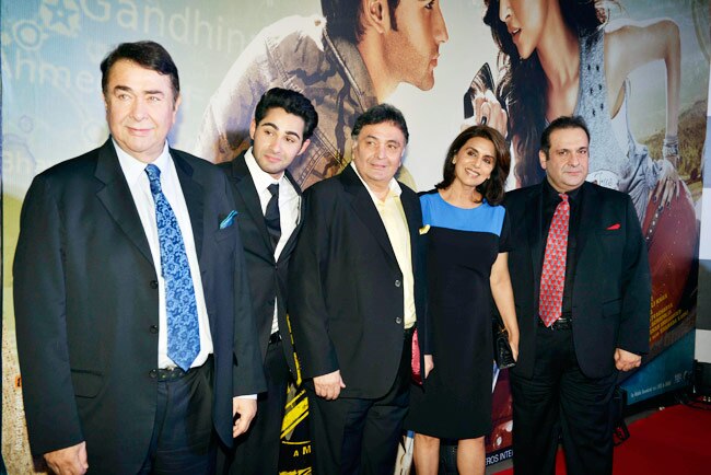 'लेकर हम दीवाना दिल' के प्रीमियर में लगा सितारों का मेला