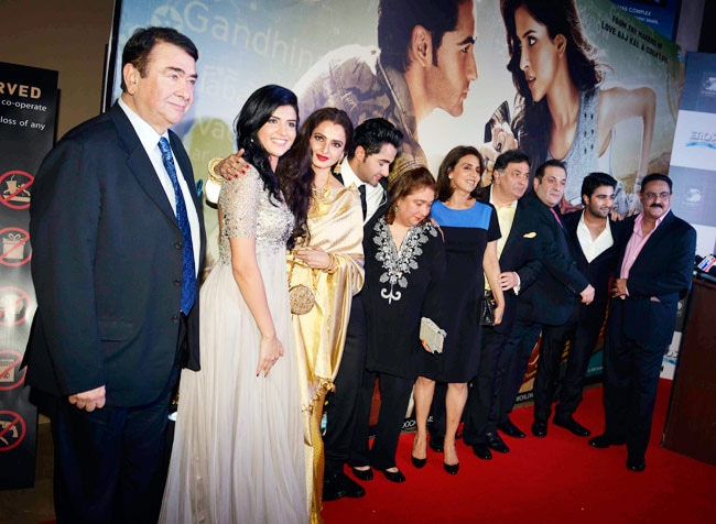 'लेकर हम दीवाना दिल' के प्रीमियर में लगा सितारों का मेला