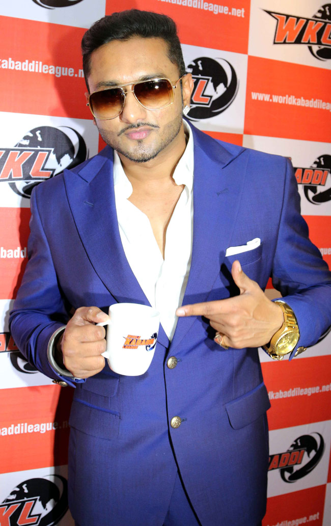 हनी सिंह की कबड्डी टीम का नाम 'यो यो टाइगर्स'