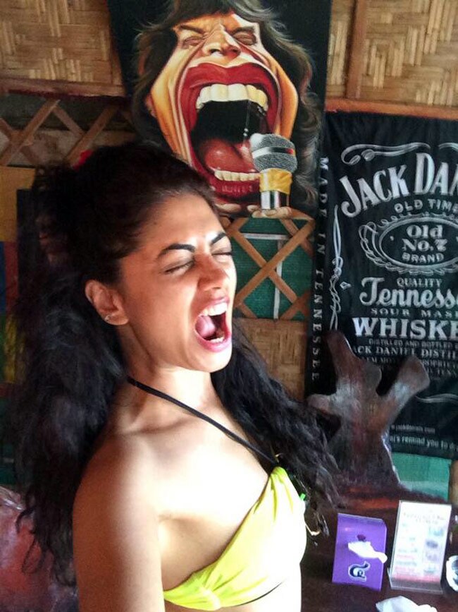 कविता कौशिक उर्फ चंद्रमुखी चौटाला के ऑफ स्क्रीन अवतार