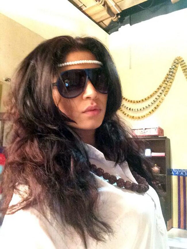 कविता कौशिक उर्फ चंद्रमुखी चौटाला के ऑफ स्क्रीन अवतार