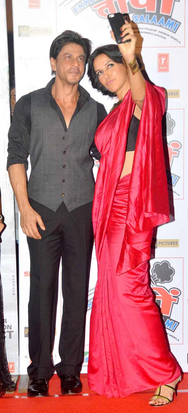 'इक्कीस तोपों की सलामी' के ट्रेलर लॉन्च पर पहुंचे बादशाह खान