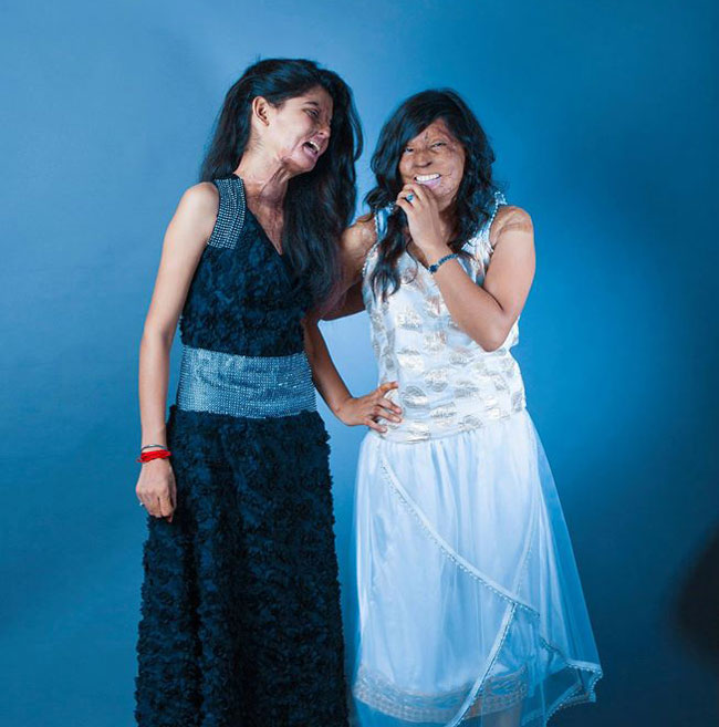 एसिड अटैक फाइटर्स का खूबसूरत फोटोशूट