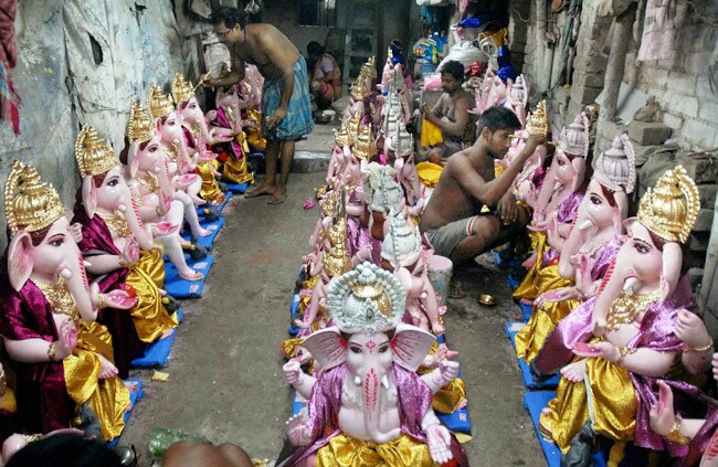 पूरे देश में धूमधाम से मनाई गई गणेश चतुर्थी...