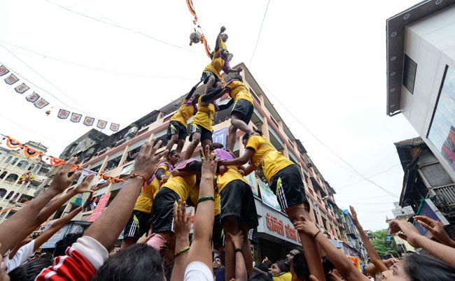 मुंबई में 'गोविंद आला रे' की धूम