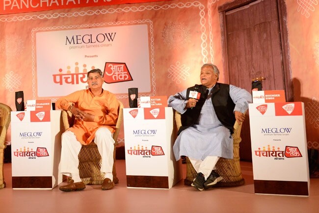 हरियाणा के चुनाव पर लगी आजतक की पंचायत