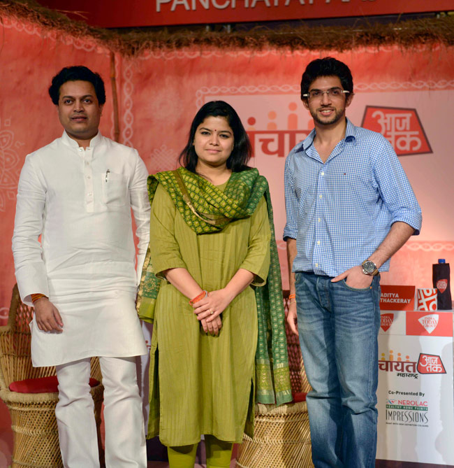 तस्वीरों में देखें महाराष्ट्र विधानसभा चुनाव पर पंचायत आज तक