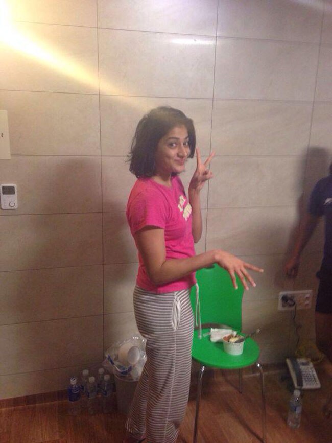 एशियन गेम्स में शिरकत करने गईं अश्विनी को मिला B'day सरप्राइज