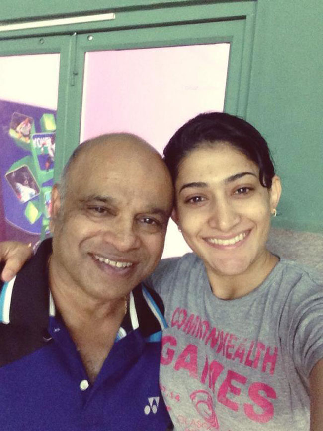 एशियन गेम्स में शिरकत करने गईं अश्विनी को मिला B'day सरप्राइज