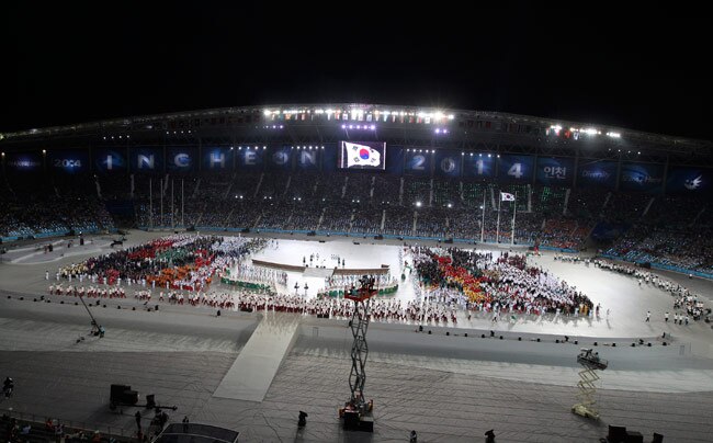 एशियन गेम्स 2014 का हुआ भव्य उद्घाटन