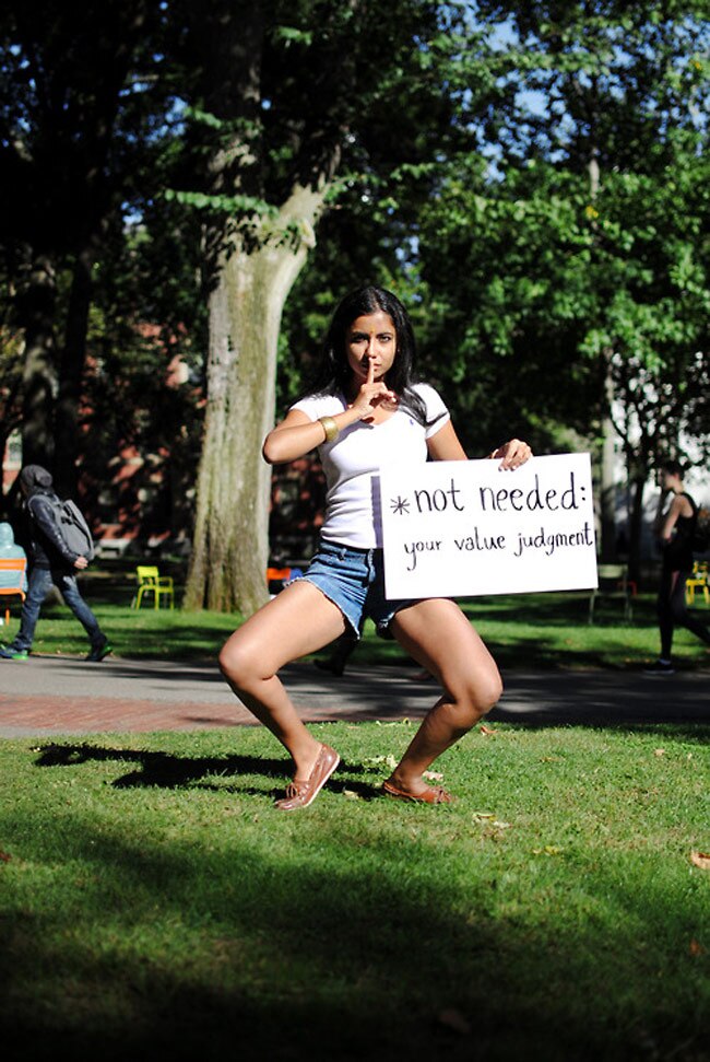 'स्कर्ट ऊंची नहीं, आपकी सोच नीची है'