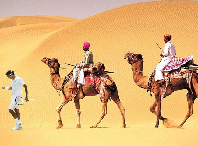 फेडरर साहब, ये देश है अलबेलों का मस्तानों का...