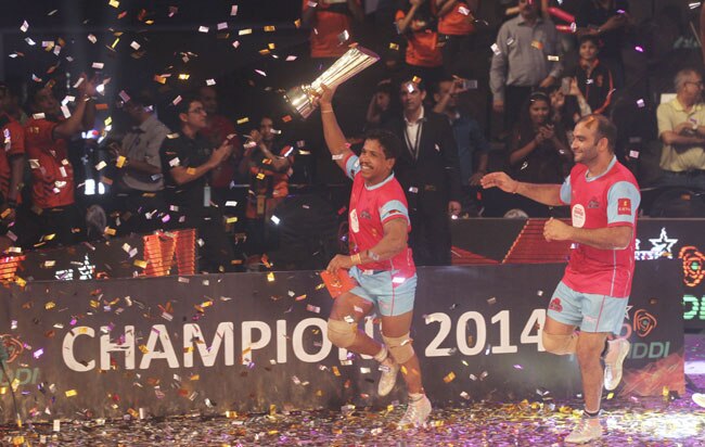 कबड्डी के सरताज बने ‘जयपुर पिंक पैंथर्स’