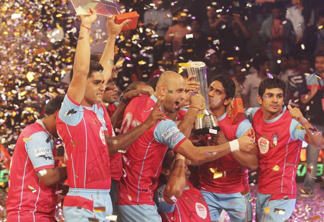 कबड्डी के सरताज बने ‘जयपुर पिंक पैंथर्स’