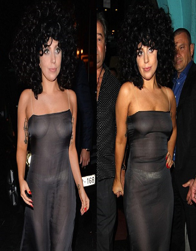 गागा न्यूड तो नहीं, पर इससे कम भी नहीं...