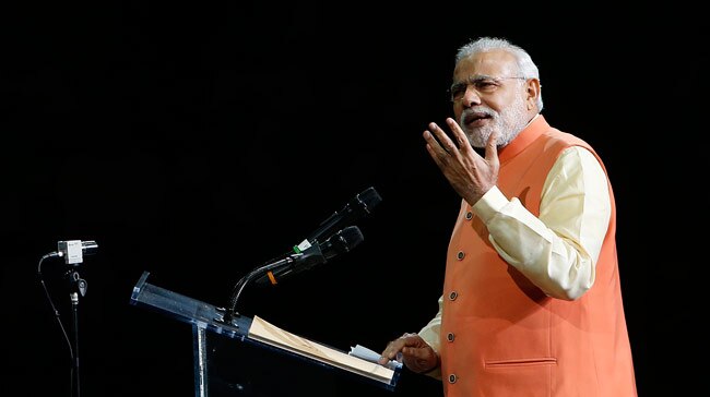 मोदीमय हुआ न्यूयॉर्क का मैडिसन स्क्वॉयर गार्डन