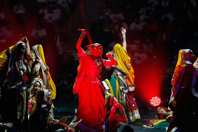 मोदीमय हुआ न्यूयॉर्क का मैडिसन स्क्वॉयर गार्डन