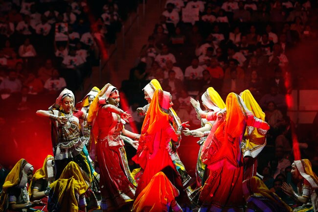 मोदीमय हुआ न्यूयॉर्क का मैडिसन स्क्वॉयर गार्डन