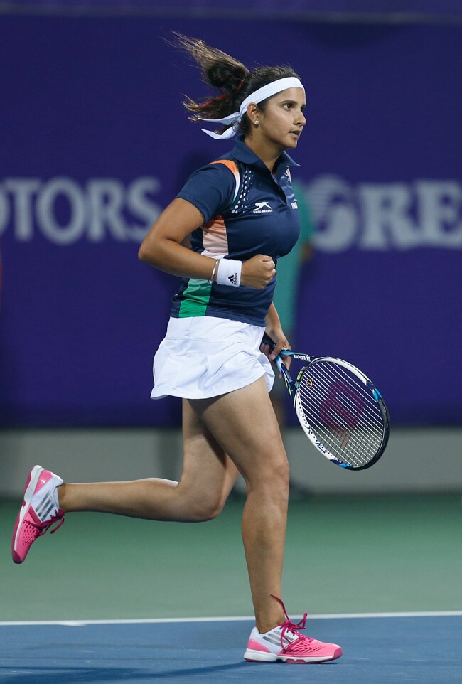 तिरंगा थाम सानिया-साकेत ने मनाया 'सुनहरा' जश्न