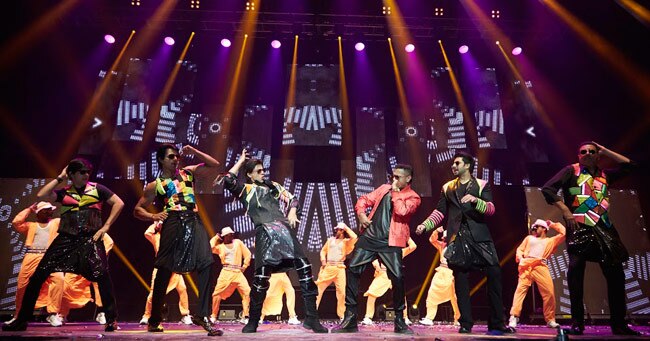 'स्लैम' में जमकर थिरके 'हैप्पी न्यू ईयर' के सितारे