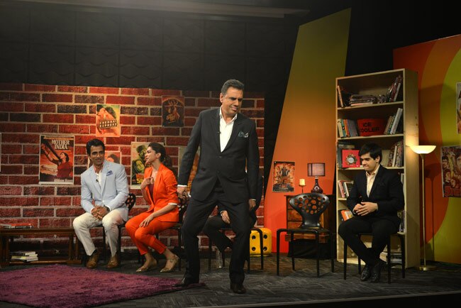 'हैप्‍पी न्‍यू ईयर' की टीम ने इंडिया टुडे ग्रुप के साथ मनाई दिवाली