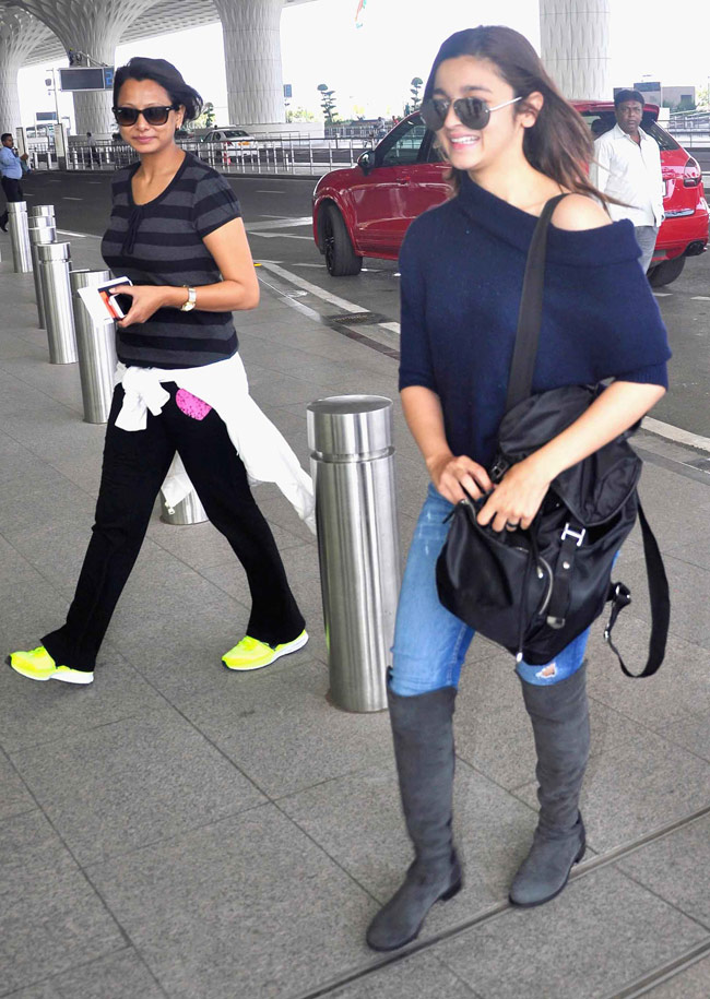 शाहिद-आलिया की 'शानदार' जोड़ी लंदन रवाना