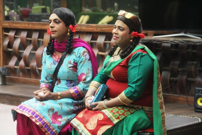 Bigg Boss 8: गुत्‍थी-पलक के साथ घरवालों ने मनाया दिवाली का जश्‍न