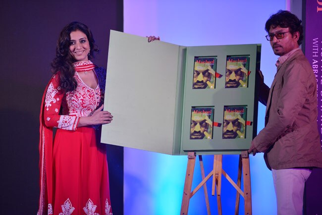 शाहिद, श्रद्धा, तब्‍बू, इरफान ने लॉन्‍च किया विशाल भारद्वाज की किताब