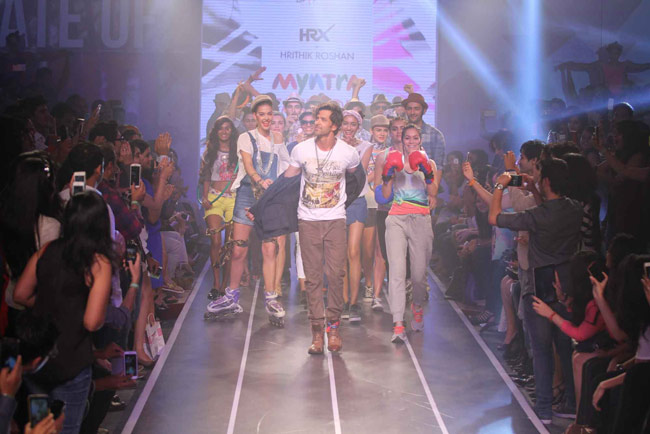 मिन्त्रा फैशन वीकेंड: रितिक रोशन का ‘बैंग-बैंग’