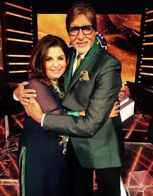 शाहरुख, दीपिका, एकता, अभिषेक ने KBC सेट पर किया 'हैप्‍पी न्‍यू ईयर' का प्रमोशन