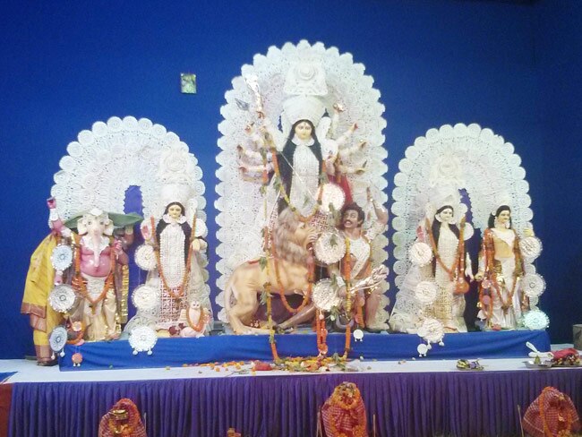 ऐसी रही दिल्ली के दुर्गा पूजा पंडालों की रौनक