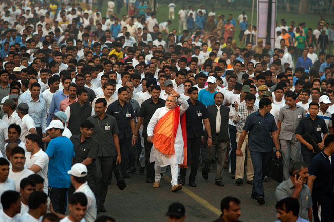 'Run for Unity' के लिए दौड़ा देश
