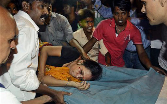 रावण दहन के बाद पटना में मची चीख-पुकार