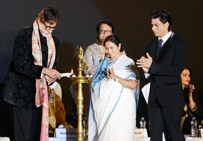 इंटरनेशनल फिल्म फेस्टिवल में अमिताभ, ऐश्‍वर्या और शाहरुख