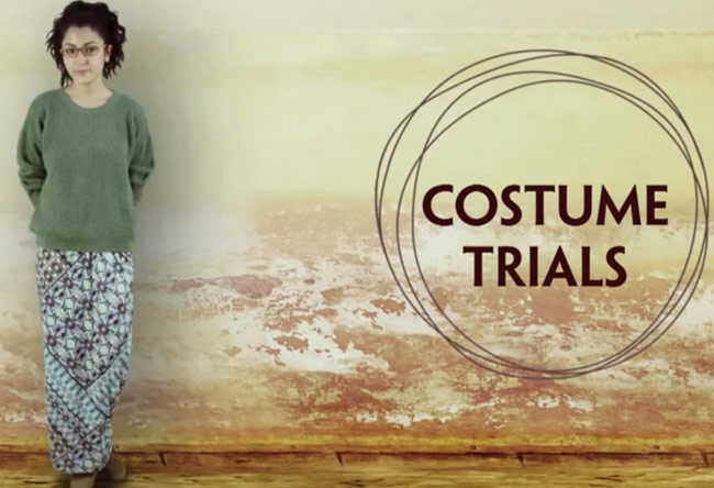 फिल्म PK के लिए अनुष्का शर्मा का कॉस्ट्यूम ट्रायल