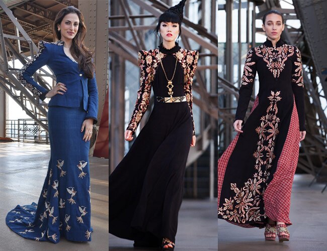 जब एफिल टावर के ऊपर हुआ डिजाइनर शिल्पा रेड्डी का फैशन शो