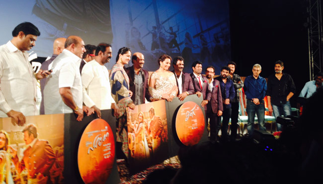 रजनीकांत-सोनाक्षी की फिल्म 'लिंगा' का म्यूजिक लॉन्च