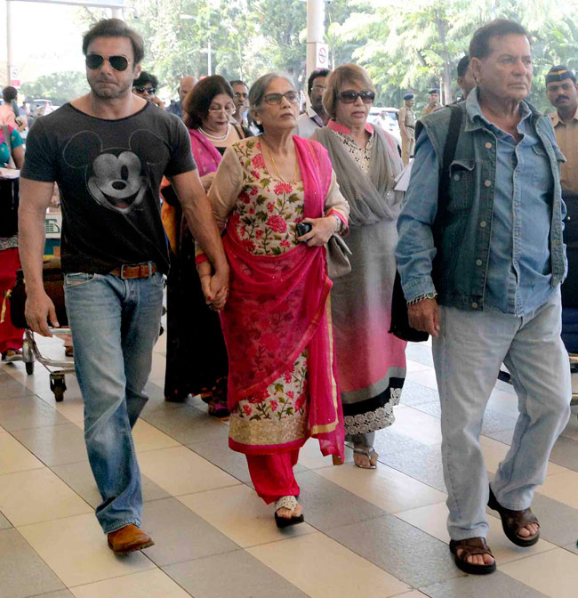 अर्पिता की शादी के लिए हैदराबाद रवाना हुआ सलमान 'खान'दान