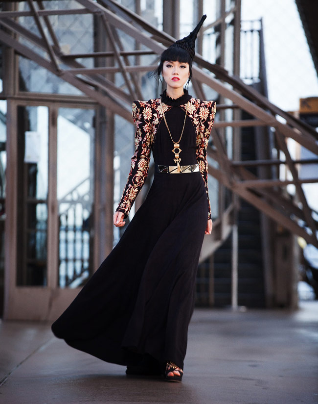 जब एफिल टावर के ऊपर हुआ डिजाइनर शिल्पा रेड्डी का फैशन शो