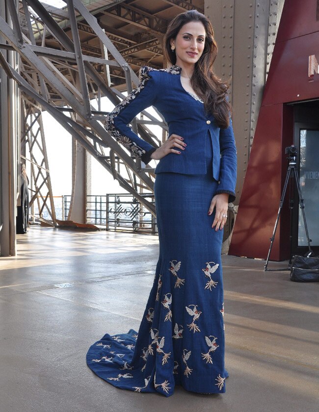 जब एफिल टावर के ऊपर हुआ डिजाइनर शिल्पा रेड्डी का फैशन शो