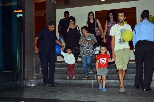 3 साल के हुए आजाद, आमिर और किरण ने मनाया जश्न