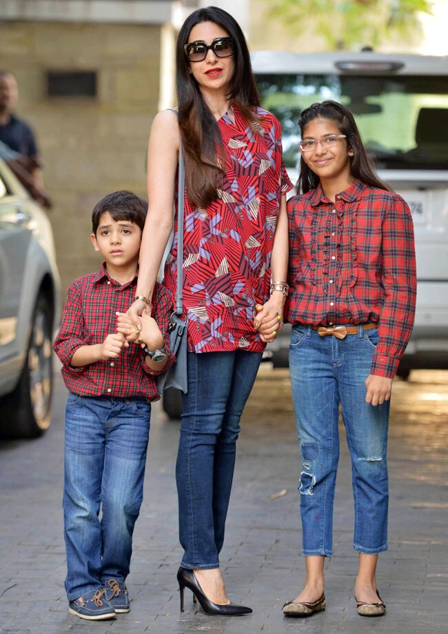 कपूर खानदान के क्रिसमस ब्रंच में ब्लैक बैकलेस ड्रेस में पहुंची करीना