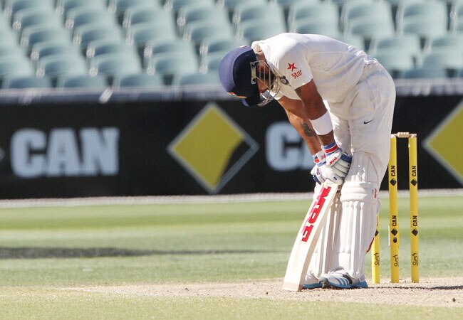 एडिलेड टेस्टः कोहली की सेंचुरी पर भारी पड़ी लियोन की फिरकी